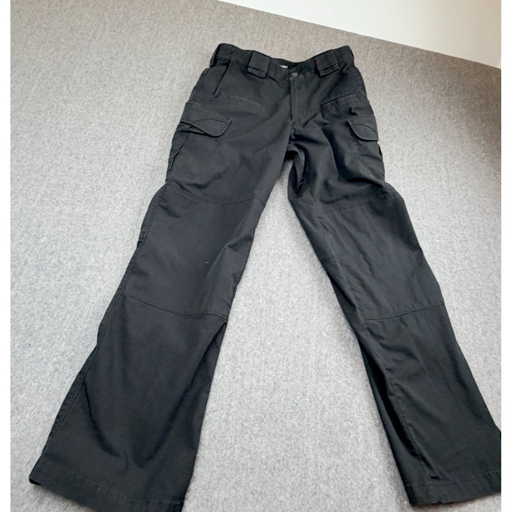 511 Tactical Pants Black Men's 30 X30 RN109614 Cargo Double Knee